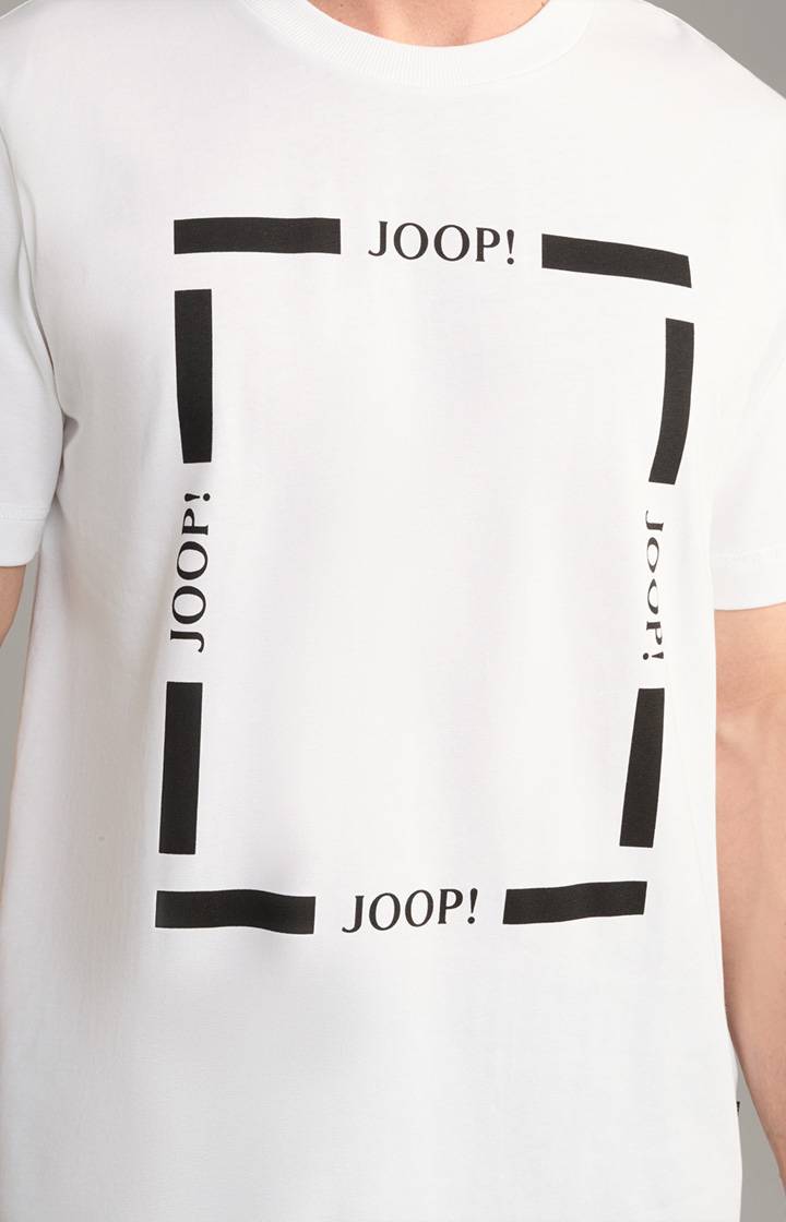 Joop T-Shirt Barnet in Weiß Kauf eins, bekomm eins gratis