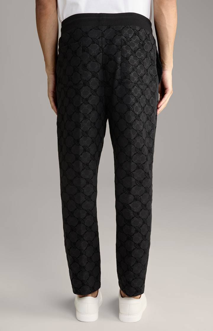 Joop Cornflower-Joggpants Thien in Schwarz gemustert Sonderangebote