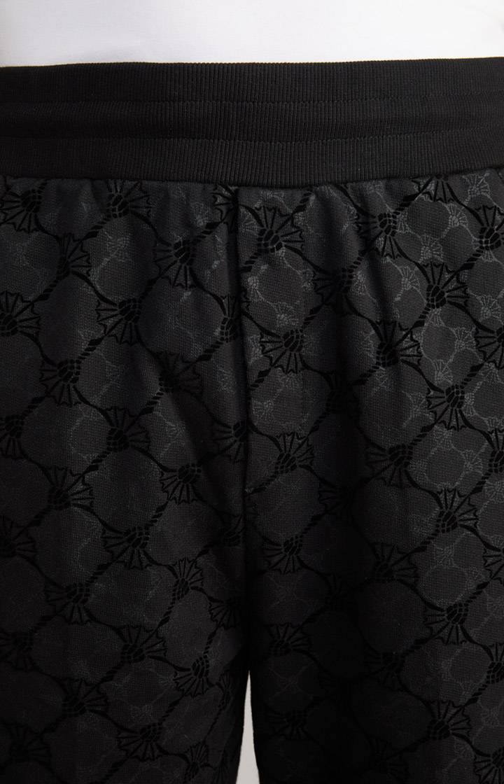 Joop Cornflower-Joggpants Thien in Schwarz gemustert Sonderangebote