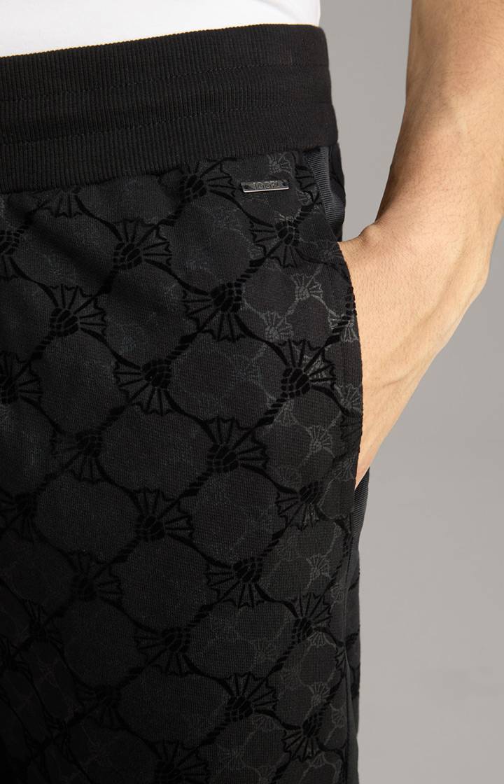 Joop Cornflower-Joggpants Thien in Schwarz gemustert Sonderangebote