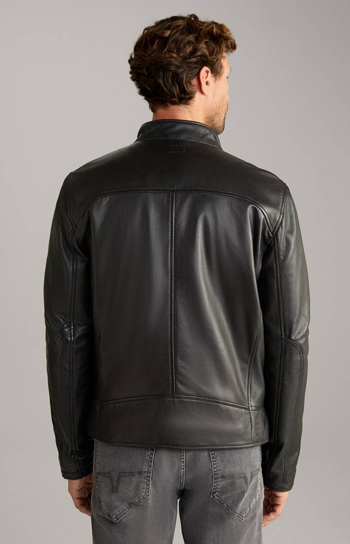 Joop Lederjacke Cleary in Schwarz Super Sparpreis