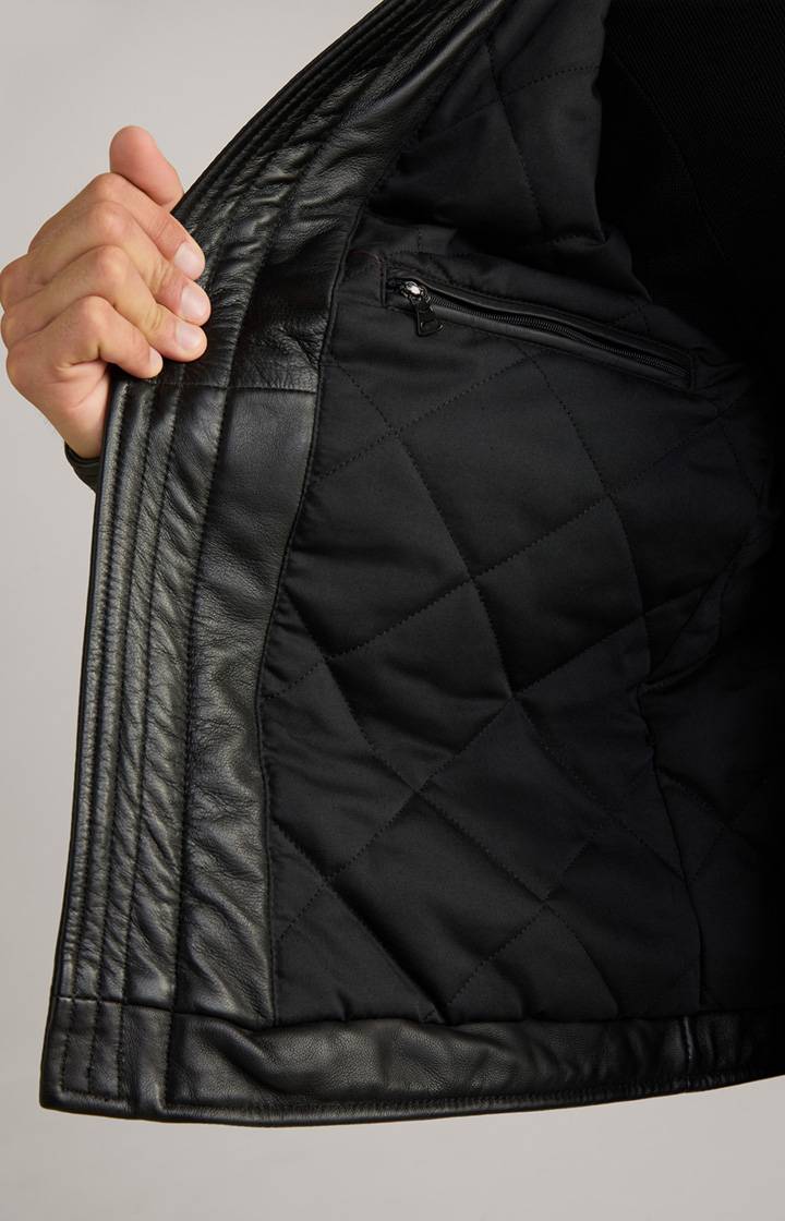 Joop Lederjacke Cleary in Schwarz Super Sparpreis