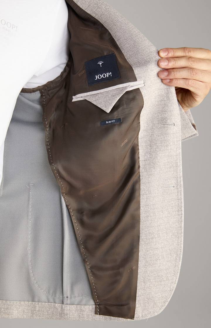 Joop Jerseysakko Hoverest in Grau kariert Wochenangebot