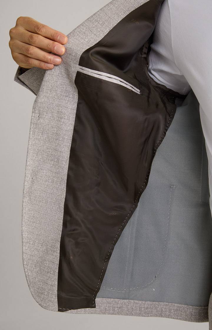 Joop Jerseysakko Hoverest in Grau kariert Wochenangebot