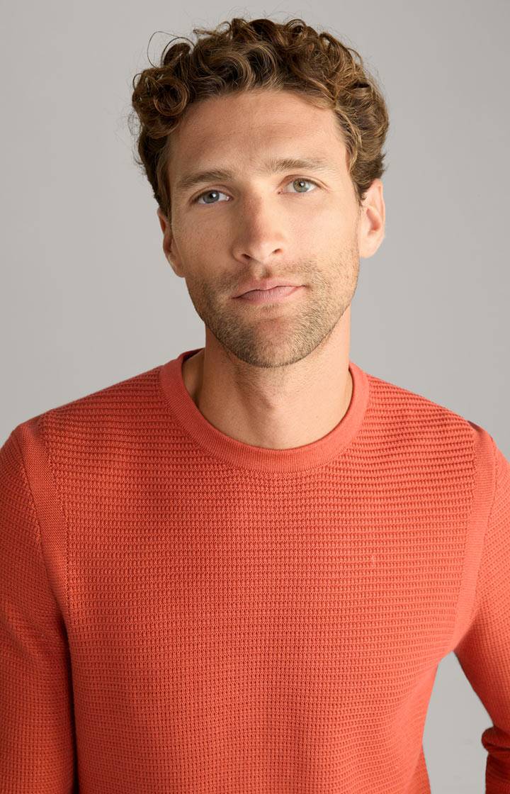 Joop Strickpullover Conrados in Orange Letzte 3 Tage