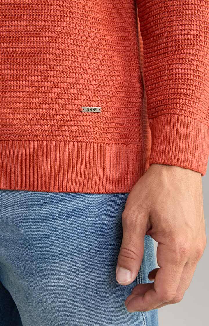 Joop Strickpullover Conrados in Orange Letzte 3 Tage