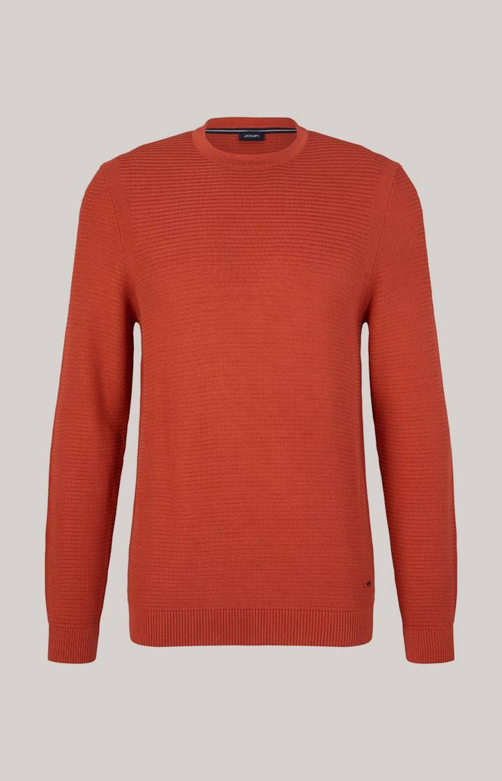 Joop Strickpullover Conrados in Orange Letzte 3 Tage