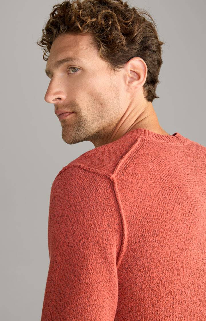 Joop Pullover Bohdan in Orange meliert Letzter Tag