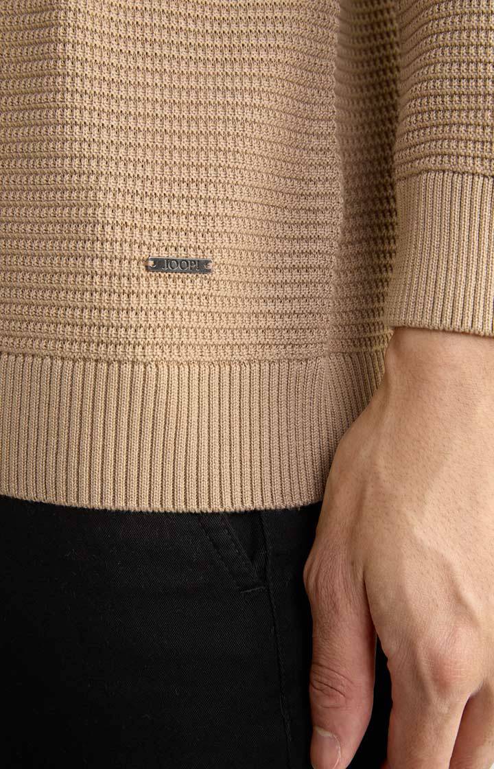 Joop Strickpullover Conrados in Hellbraun Super Rabatt