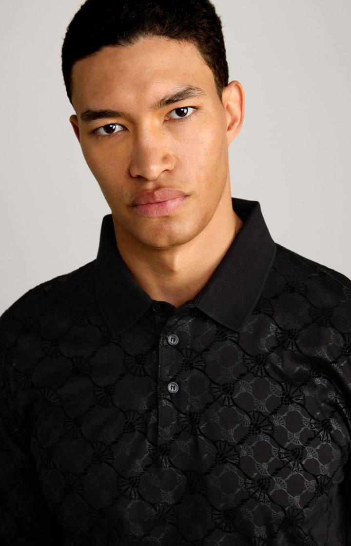 Joop Langarm-Poloshirt Pasquale in Schwarz 50% Rabatt für begrenzte Zeit