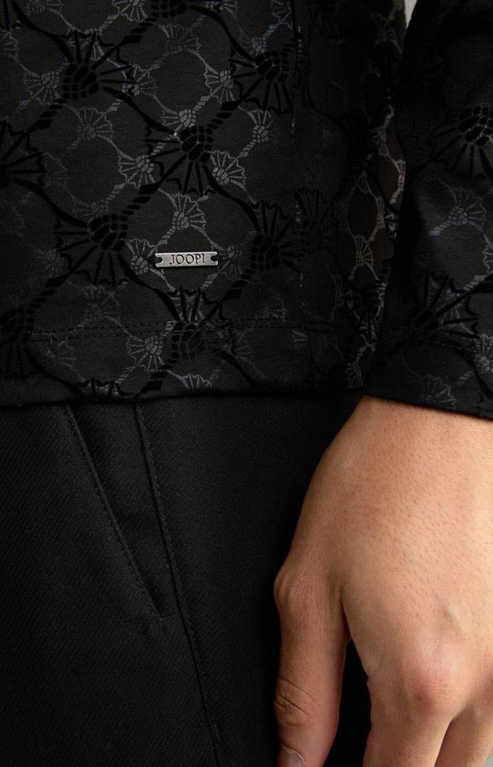 Joop Langarm-Poloshirt Pasquale in Schwarz 50% Rabatt für begrenzte Zeit