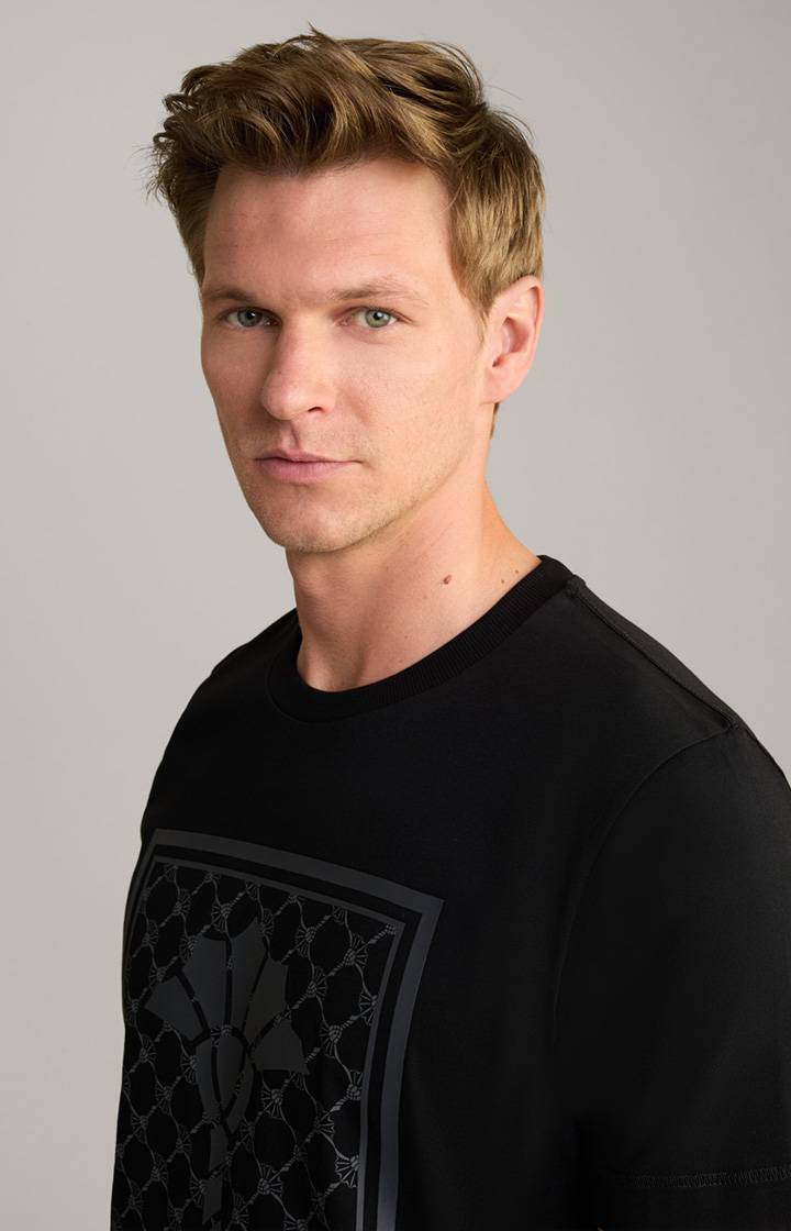 Joop Cornflower-T-Shirt Bilal in Schwarz Rabatte dieses Monats