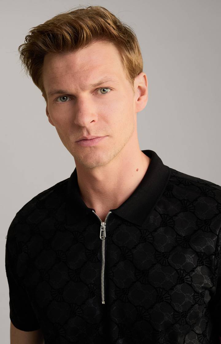 Joop Cornflower-Poloshirt Benito in Schwarz Online