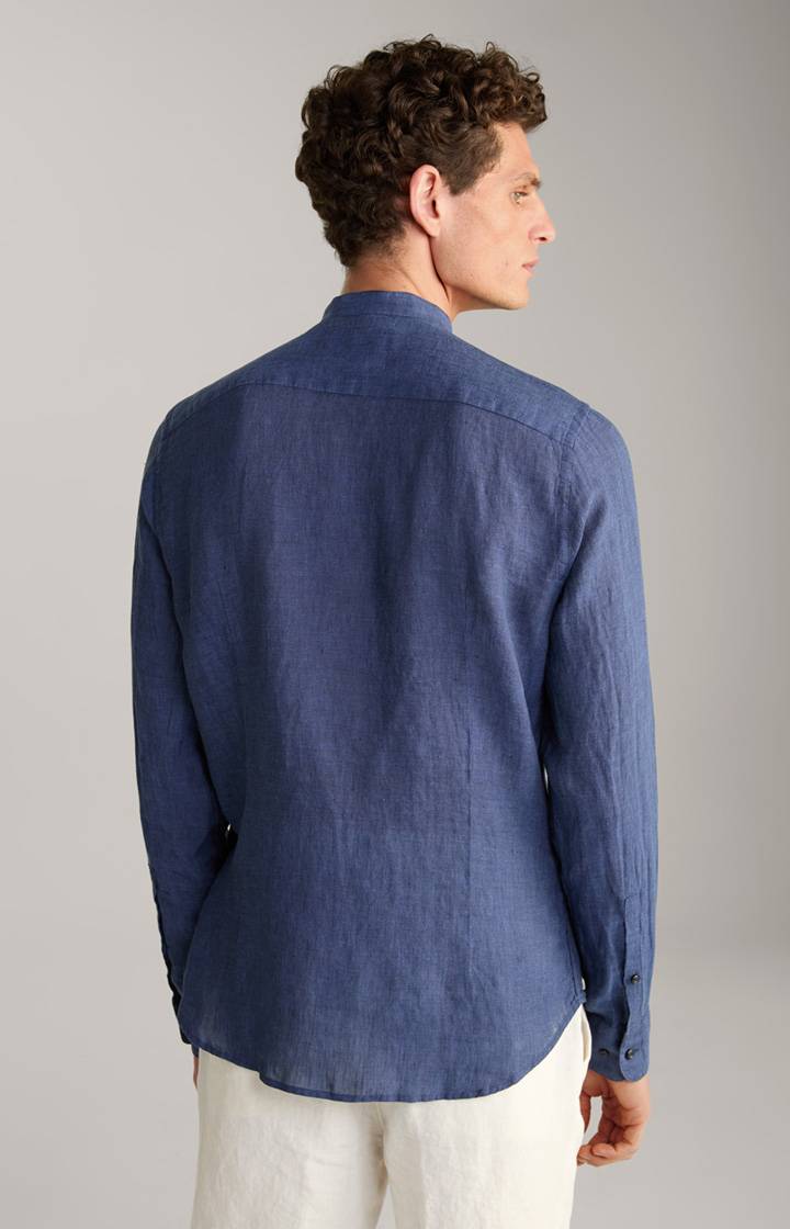 Joop Leinen-Hemd Pebo in Navy Fabrik Onlineshop