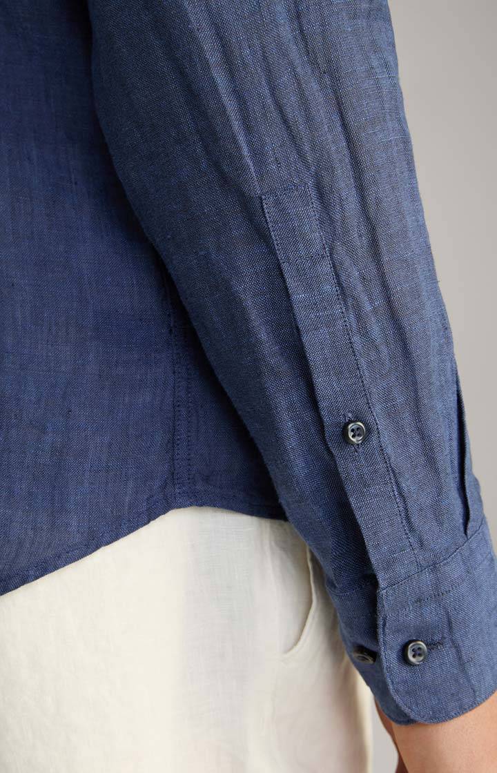 Joop Leinen-Hemd Pebo in Navy Fabrik Onlineshop