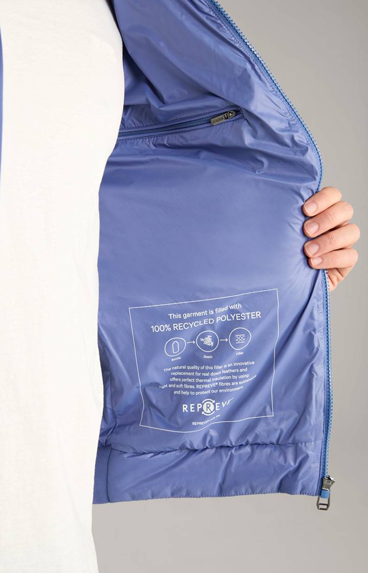 Joop Steppjacke Boros in Hellblau Großer Ausverkauf