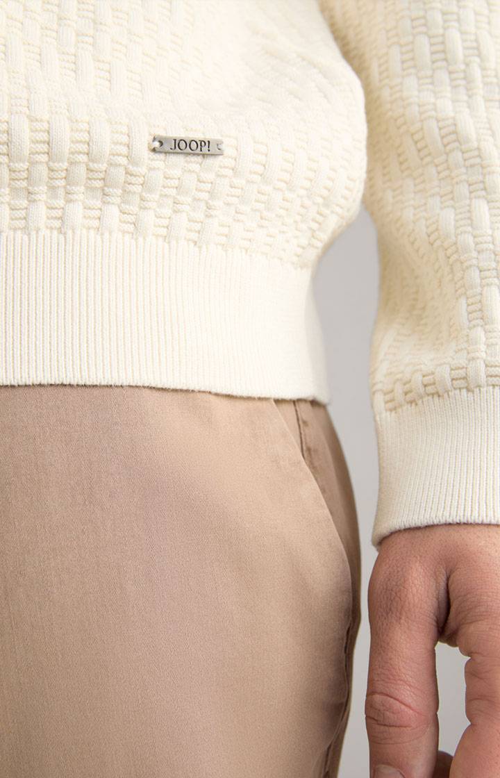 Joop Pullover Fabion in Offwhite Weihnachtsangebot