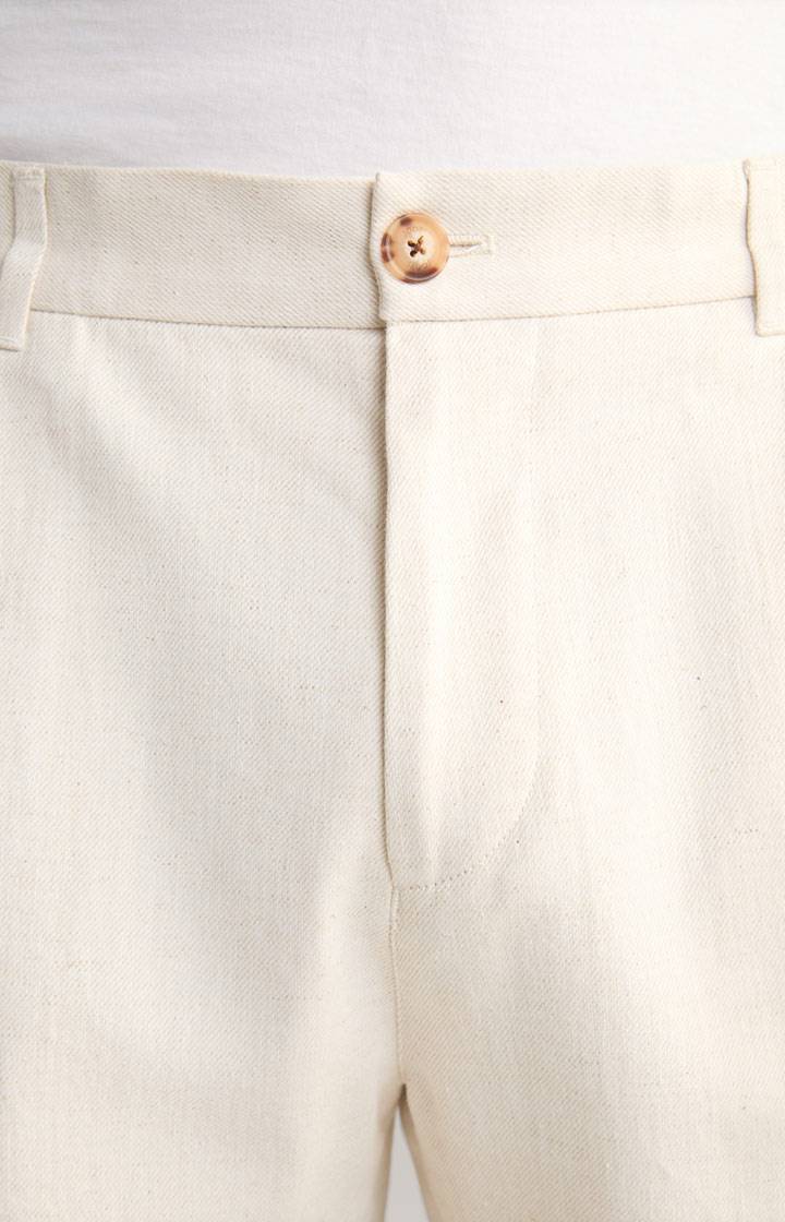 Joop Leinenmix-Shorts Dinghy in Offwhite Lagerräumung
