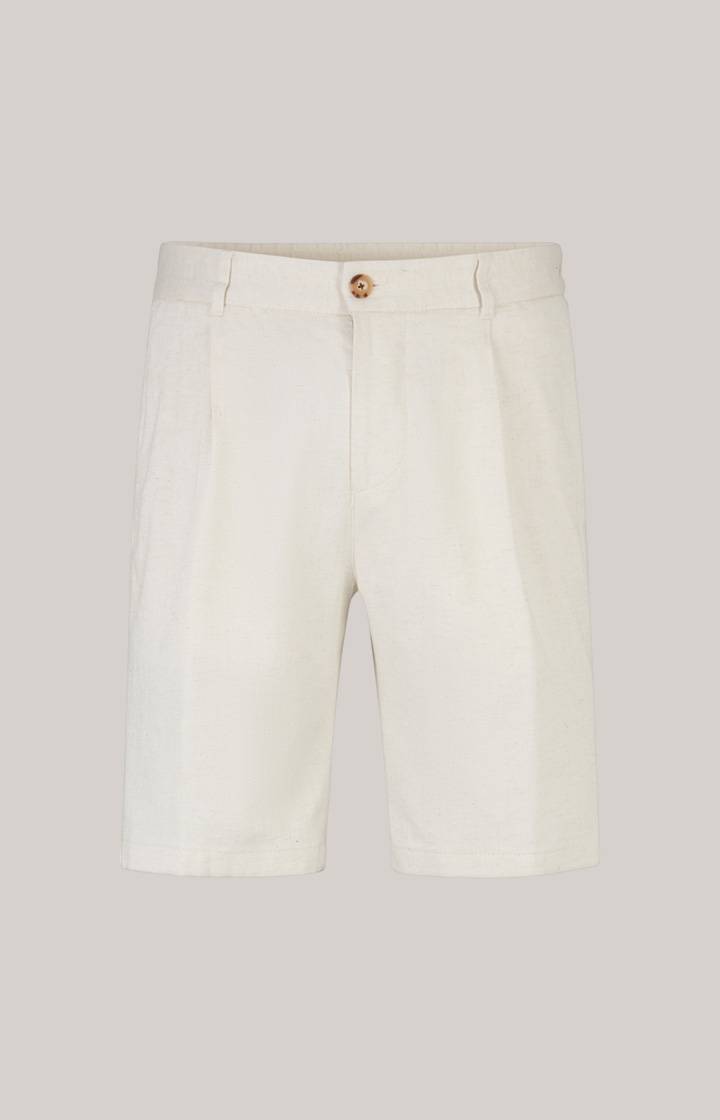 Joop Leinenmix-Shorts Dinghy in Offwhite Lagerräumung