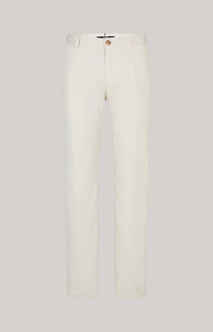 Joop Leinenmix Chino Hank in Creme Exklusive Angebote