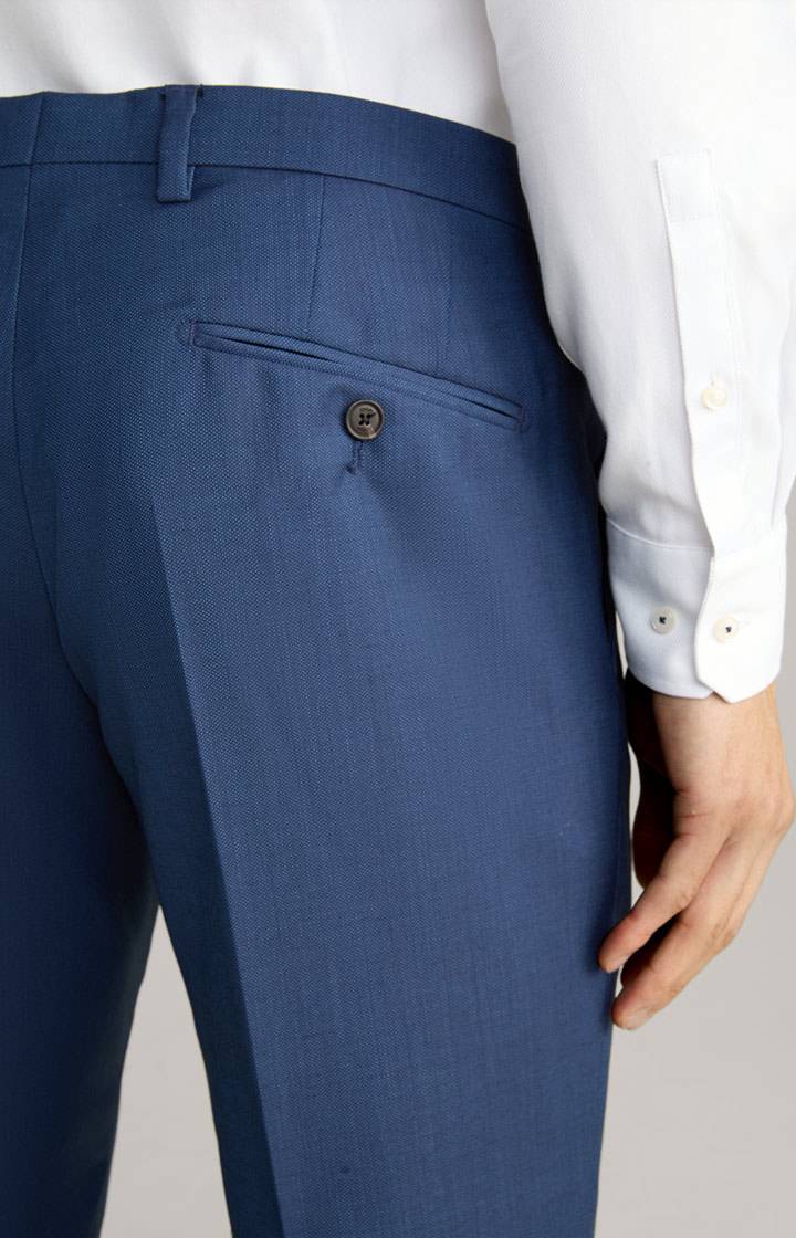 Joop Baukasten-Hose Blayr in Navy meliert Räumungsverkauf