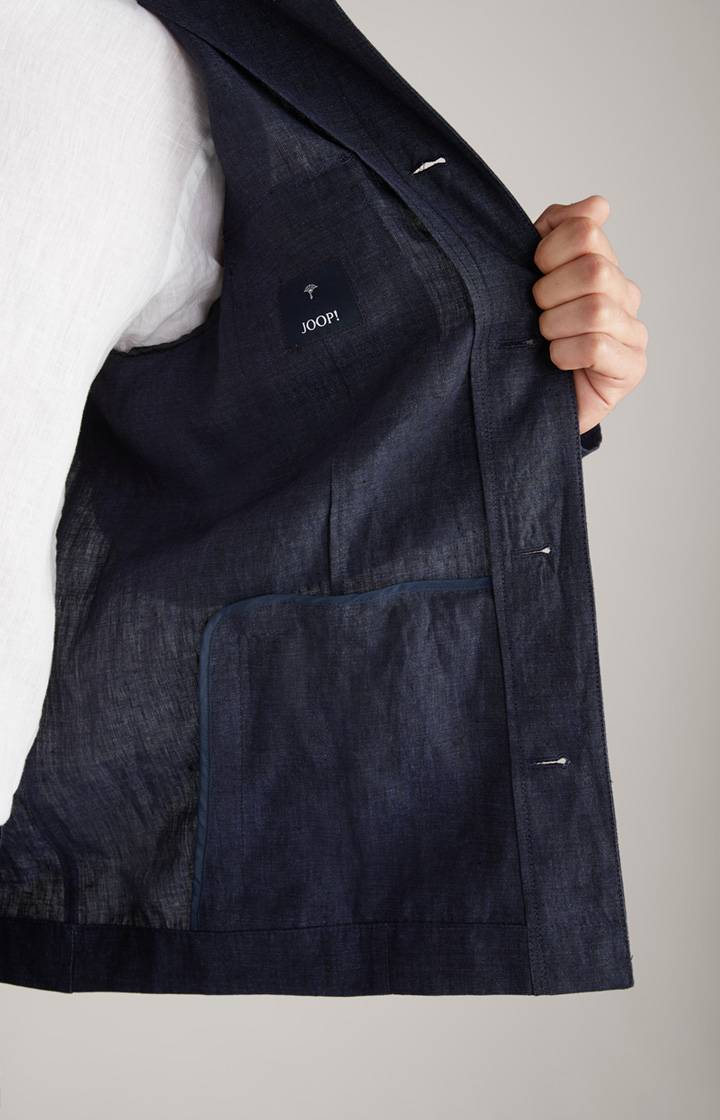 Joop Leinen-Jacke Hearts in Dunkelblau Neueste Stile
