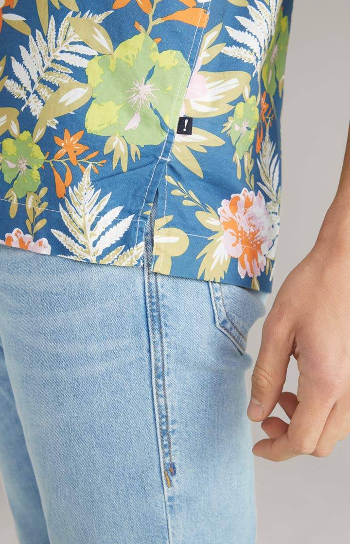 Joop Hemd Hanes in Blau gemustert Clearance-Verkauf