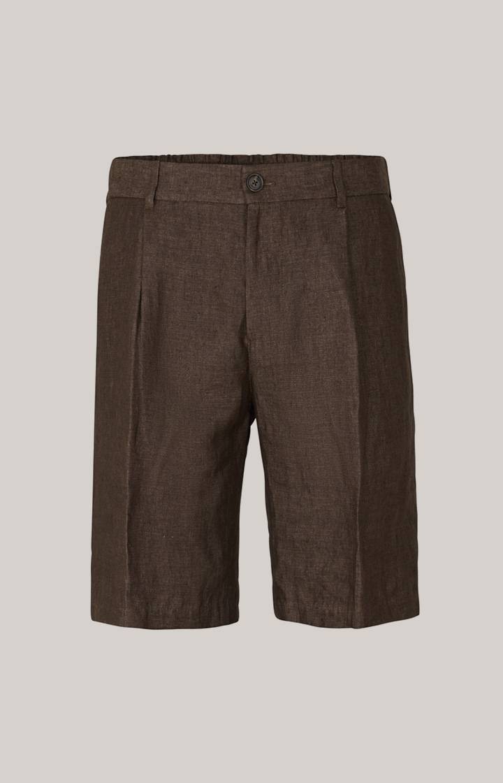 Joop Leinen-Shorts Dinghy in Dunkelbraun Black Friday Preise