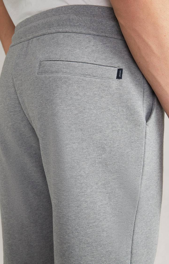Joop Baumwoll-Sweat-Shorts Santo in Grau meliert Outlet