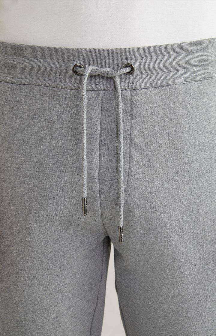 Joop Baumwoll-Sweat-Shorts Santo in Grau meliert Outlet