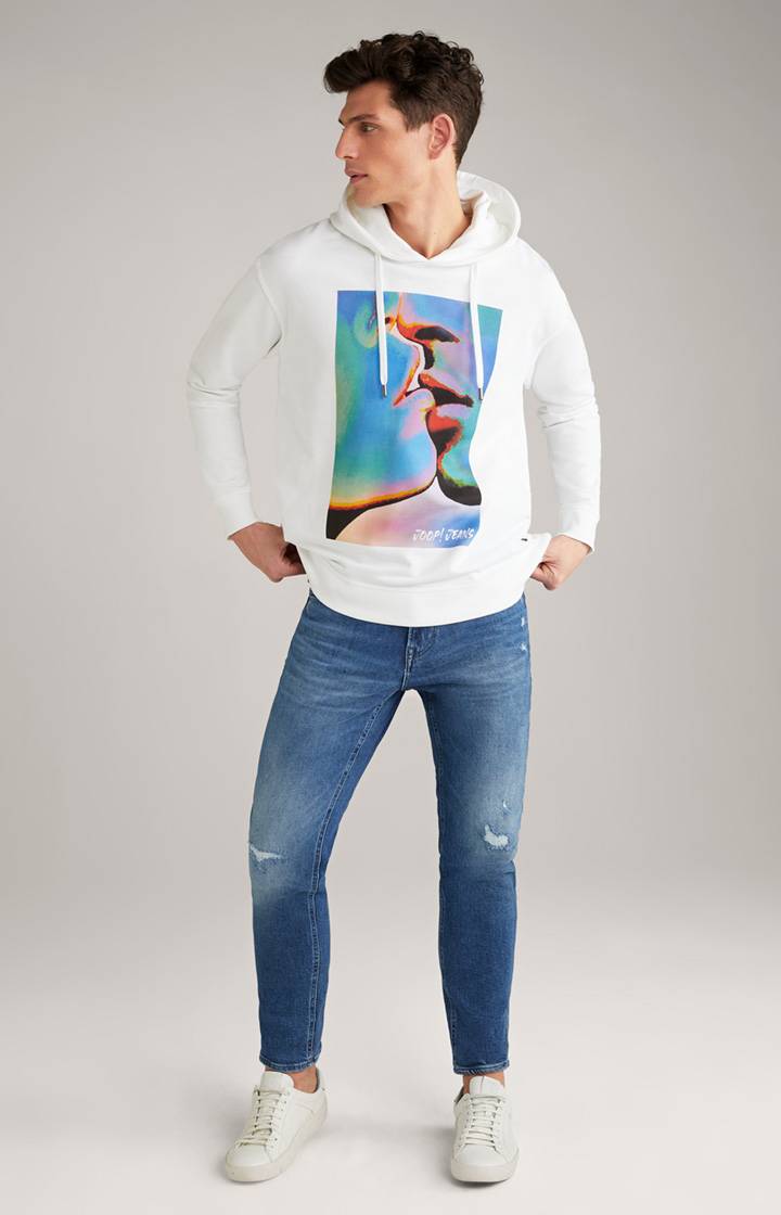 Joop Hoodie Sebastiano in Weiß Begrenztes Angebot