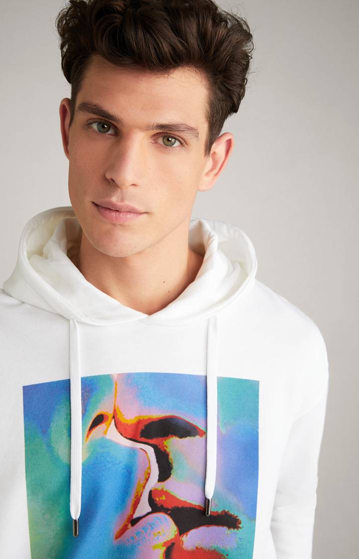 Joop Hoodie Sebastiano in Weiß Begrenztes Angebot
