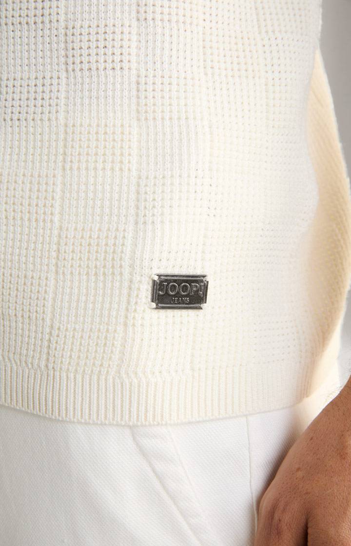 Joop Strick-Shirt Heiri in Creme Exklusivangebot