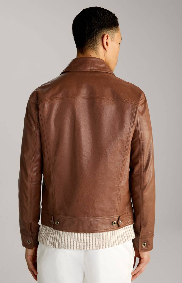 Joop Lederjacke Jean in Braun Cyber Monday