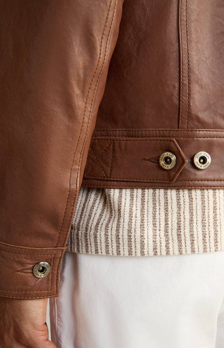 Joop Lederjacke Jean in Braun Cyber Monday