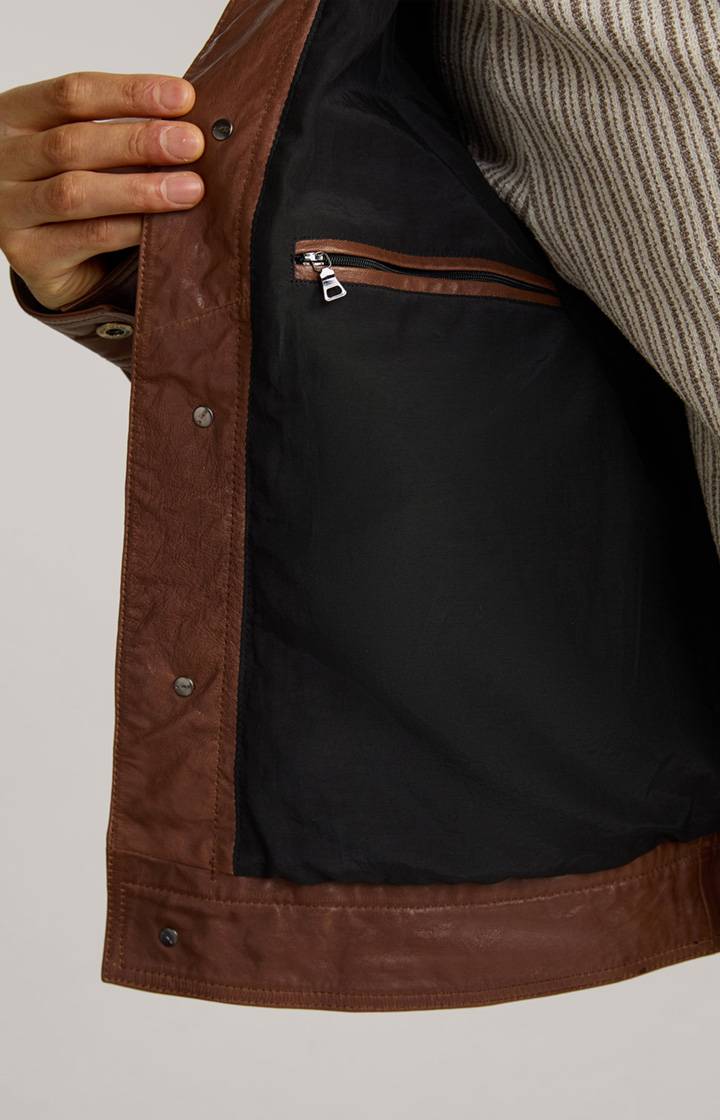 Joop Lederjacke Jean in Braun Cyber Monday
