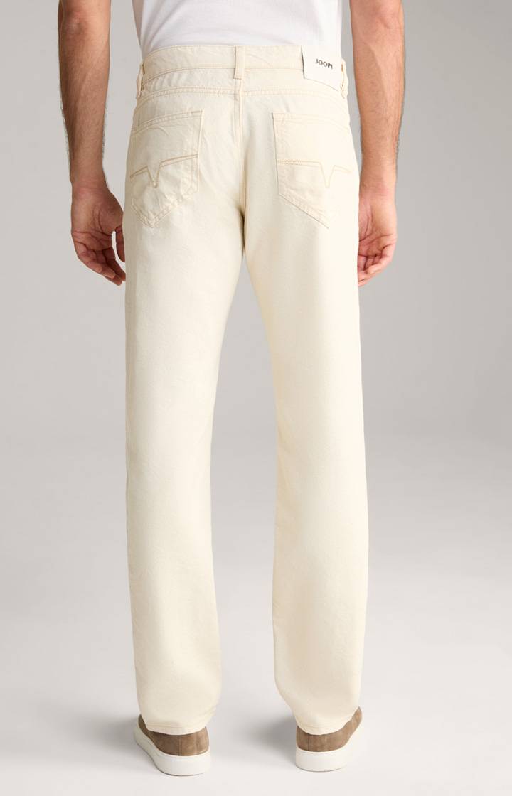 Joop Sommer-Jeans Mitch in Creme Valentinstagsangebot