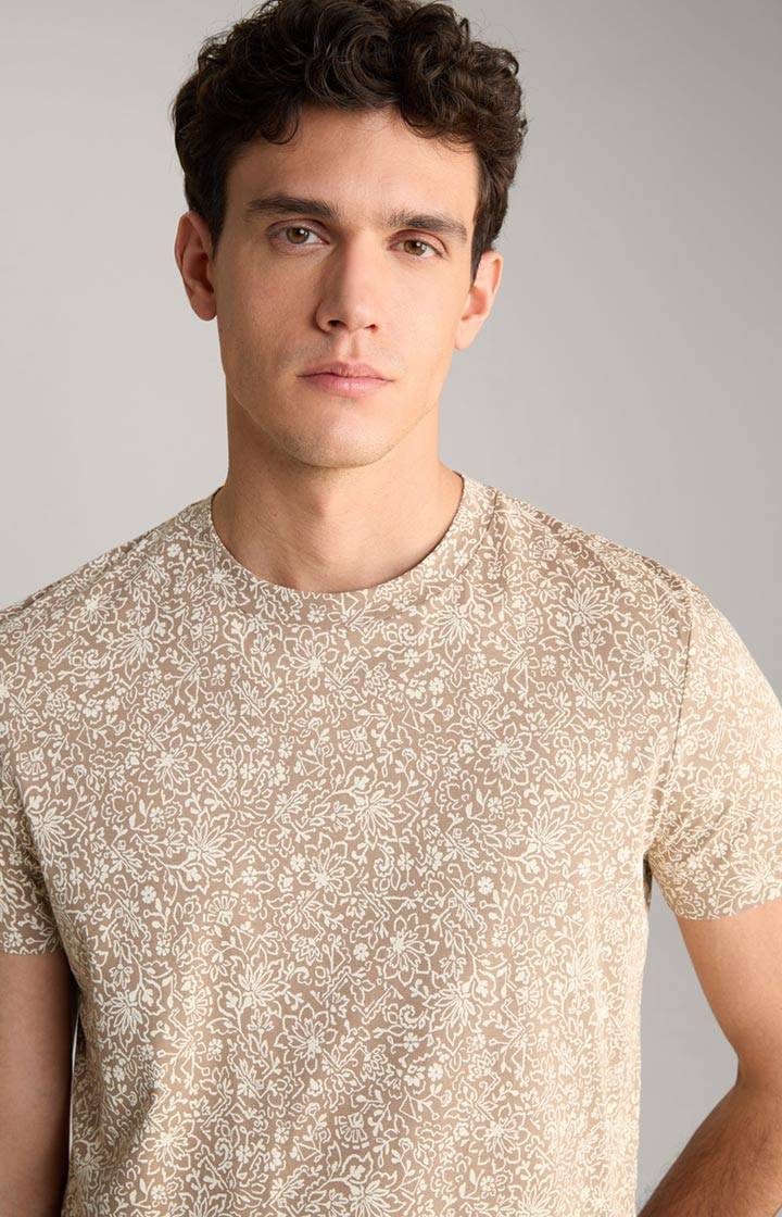 Joop T-Shirt Crispo in Braun gemustert Kauf eins, bekomm eins gratis