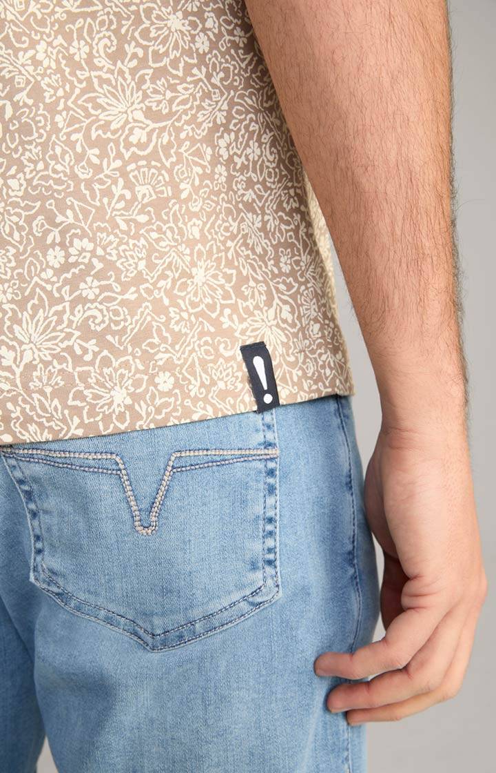 Joop T-Shirt Crispo in Braun gemustert Kauf eins, bekomm eins gratis