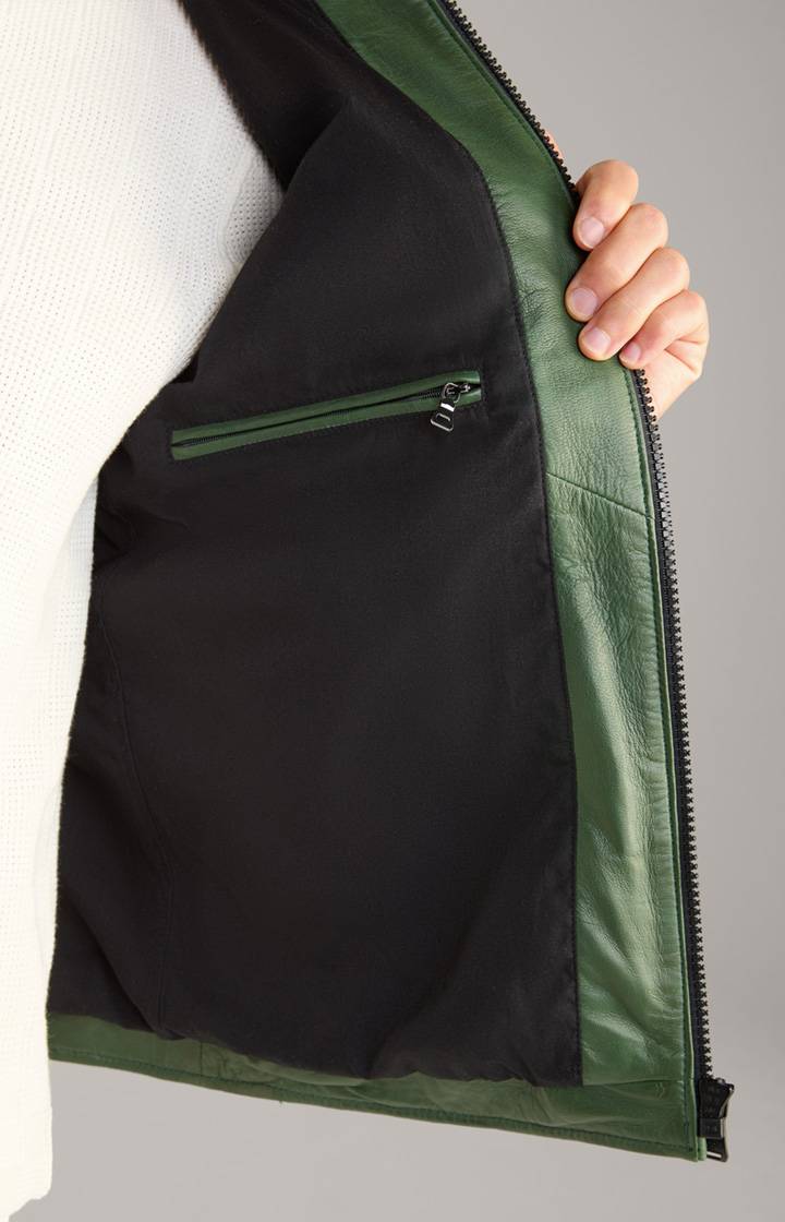 Joop Lederjacke Lif in Grün Wochenangebot