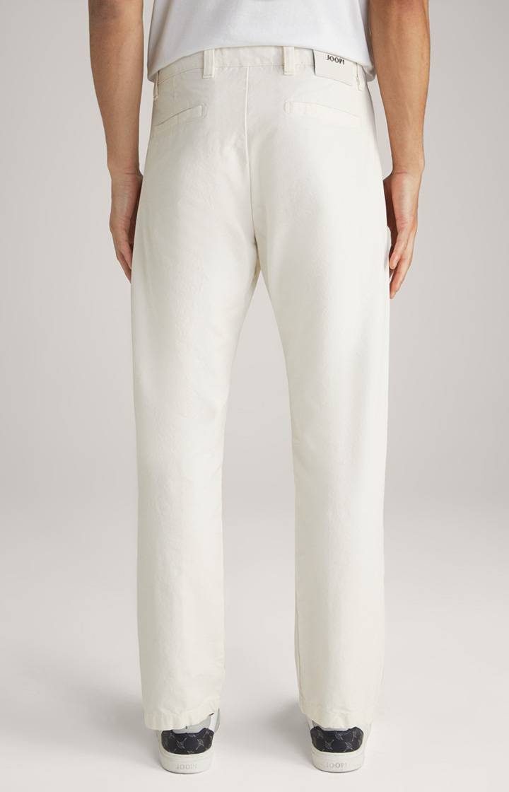Joop Baumwoll-Chino Len in Offwhite Letzter Tag