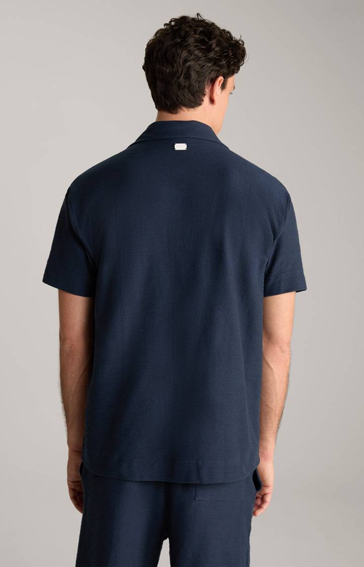 Joop Hemd Damian in Navy strukturiert Bis zu 65% Rabatt
