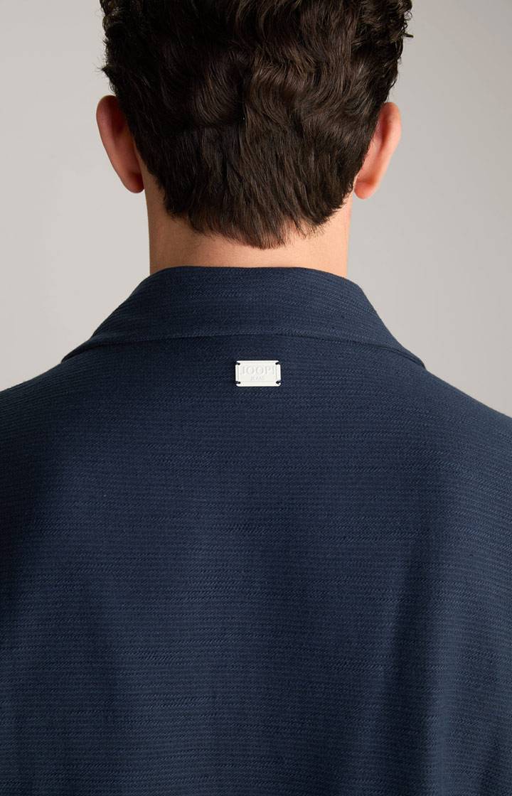 Joop Hemd Damian in Navy strukturiert Bis zu 65% Rabatt