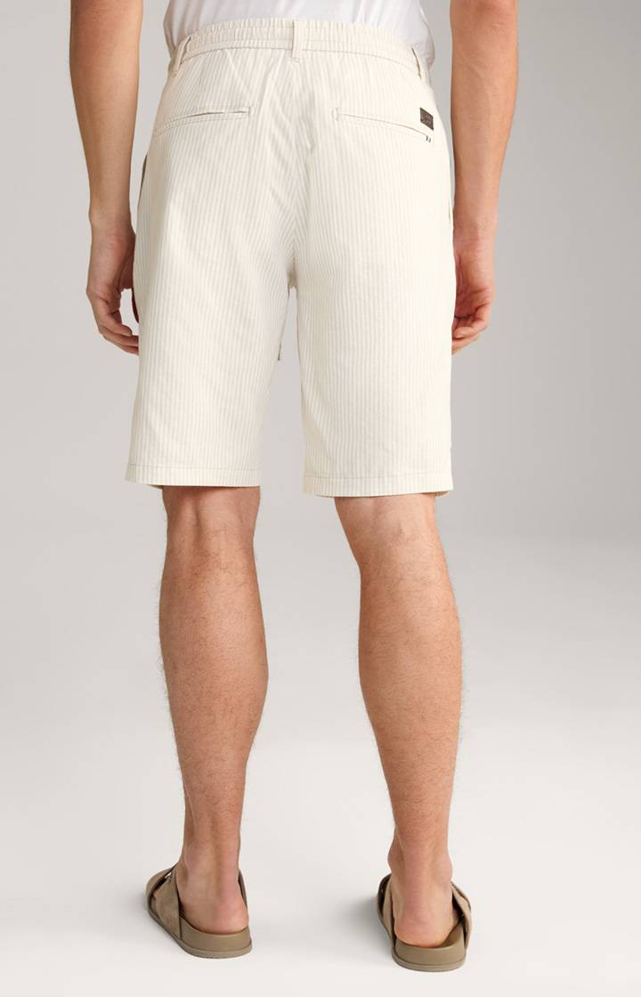 Joop Leinenmix-Shorts Ruby in Beige gestreift Super Rabatt
