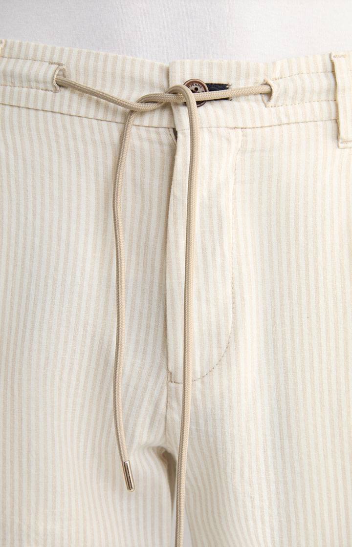 Joop Leinenmix-Shorts Ruby in Beige gestreift Super Rabatt