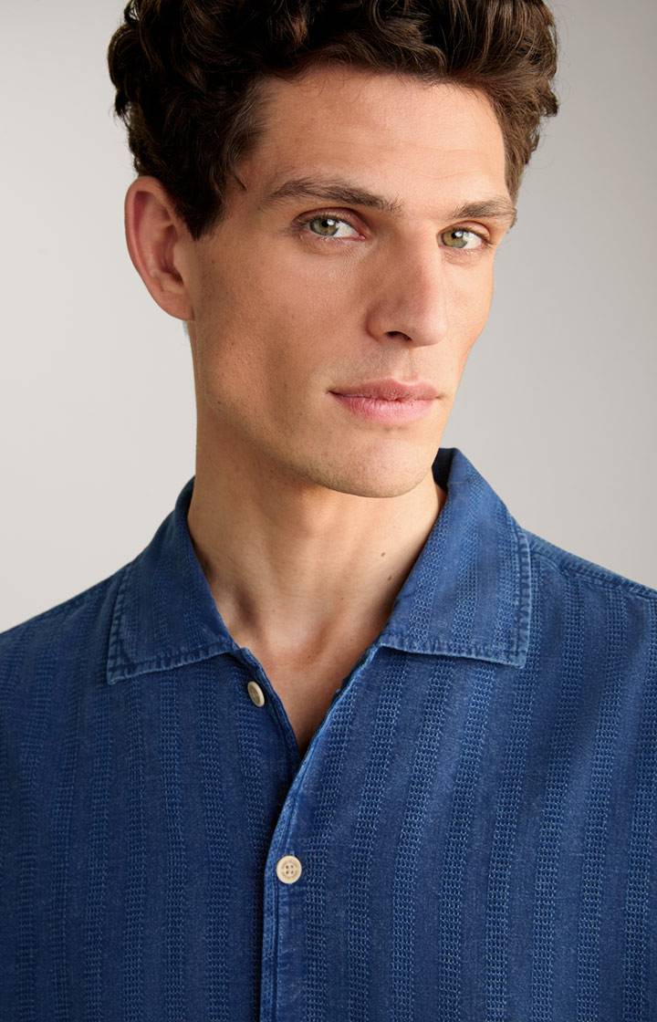 Joop Hemd Hanno in Denim Blau zollfrei