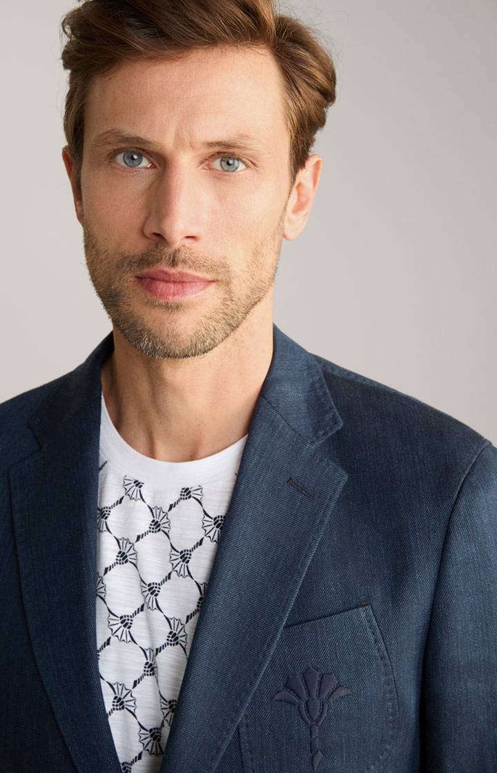 Joop Leinenmix-Sakko Heathrow in Denim Blue Rabatte dieses Monats