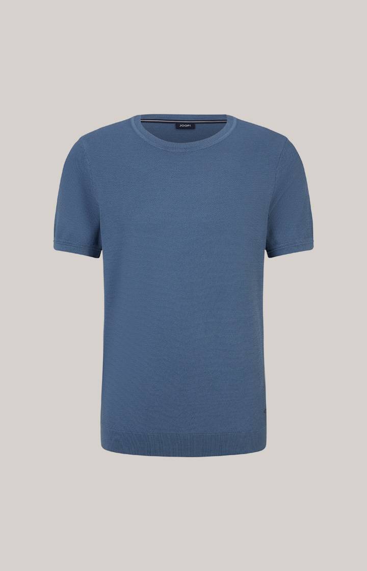 Joop Strick-Shirt Valdrio in Blau Schlussverkauf