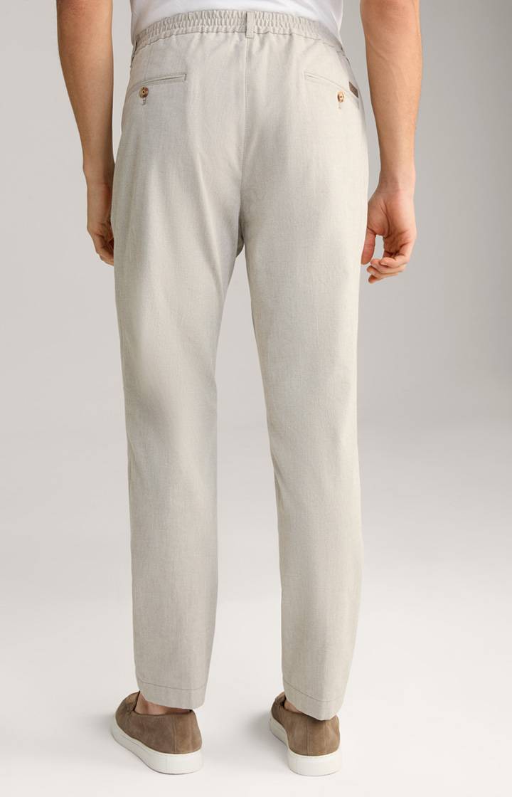 Joop Bundfaltenhose Lester in Beige Kostenloser Versand