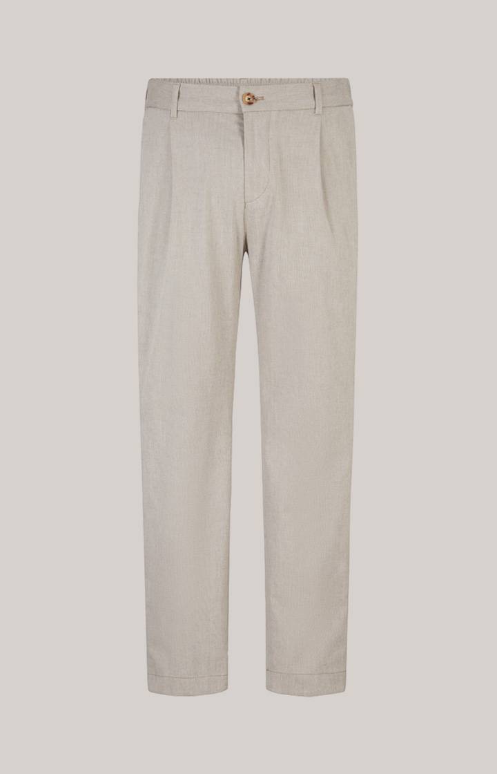 Joop Bundfaltenhose Lester in Beige Kostenloser Versand